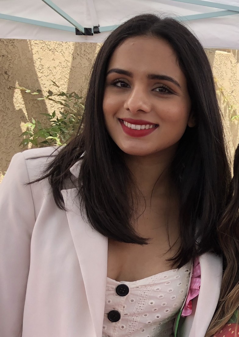 Aparna Brielle at the 2018 Garden Grove Strawberry Festival autograph table